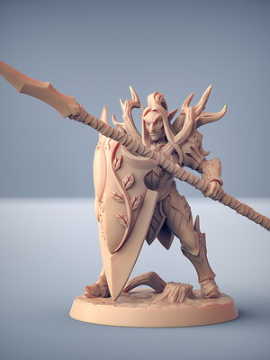 Miniatura sylvan knights rpg d&d - sylvan knight b1