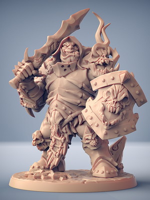 Miniatura frostmetal clan rpg d&d - frostmetal ogre f