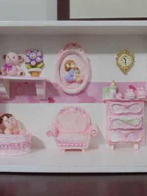 Quadro decorativo menininha 2