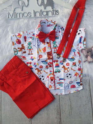 Conjunto social infantil brinquedos branco