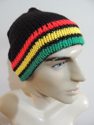 Touca gorro reggae bob marley