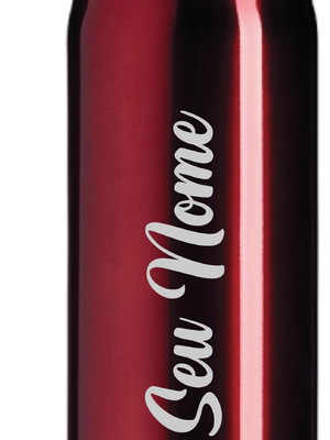 Kit 13 garrafa térmica inox 400ml cores