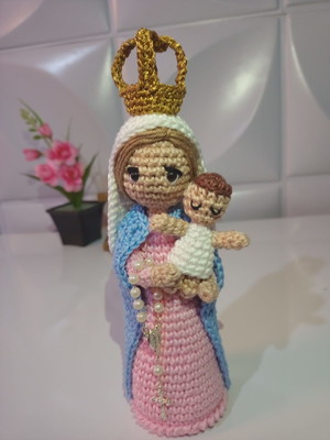 Nossa senhora rosário amigurumi