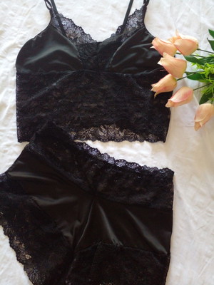 Pijama verão cropped