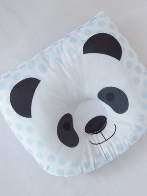 Travesseiro almofada anatômico modelador para bebê panda