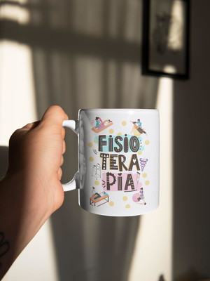 Caneca profissões fisioterapia