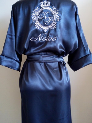 Robe manga 3/4 masculino