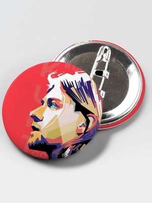 Broches com sua arte