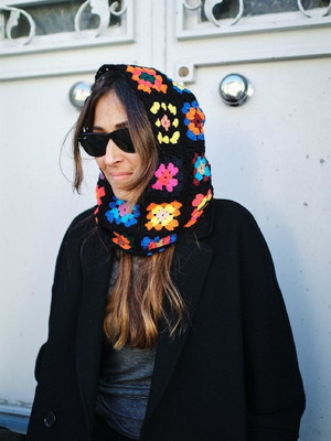 Touca feminina croche