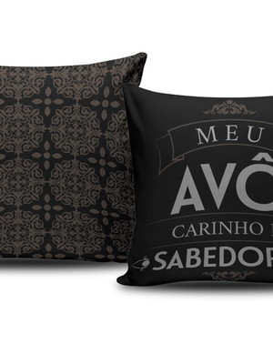 Almofada 40x40 personalizada - meu avô carinho e sabedoria