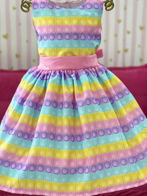 Vestido temático pop it