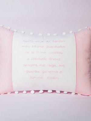 Almofada oração santo anjo