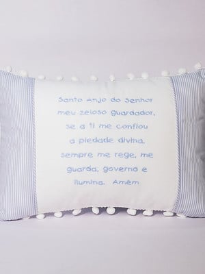 Almofada oração santo anjo
