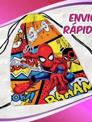 Mochilinha homem aranha 3 (envio rápido)