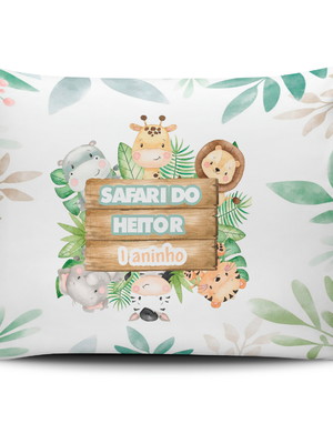 Almofada personalizada safari