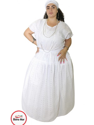 Conjunto laise feminino 2 peças (saia 3m + camisú)