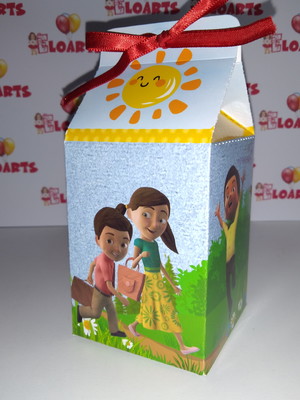 Caixa milk pedrinho e sofia