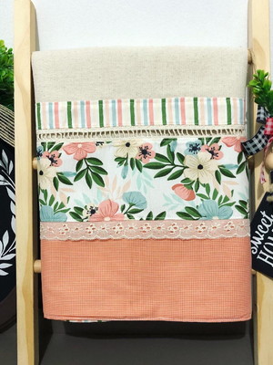 Conjunto de cozinha em patchwork