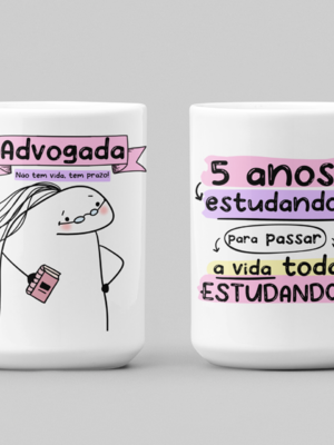 Caneca profissão advogado