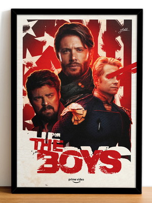 Quadro the boys (24x33 cm) (a4)