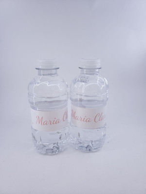 Água personalizada 240ml maternidade