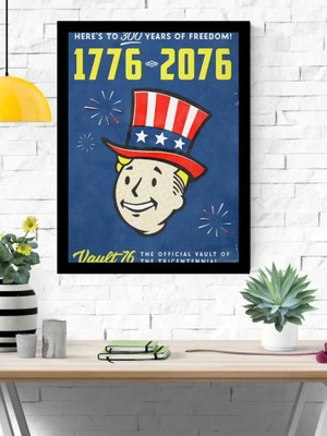 Quadro decorativo a3 - fallout games