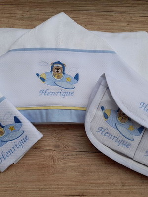 Kit presente personalizado bebê