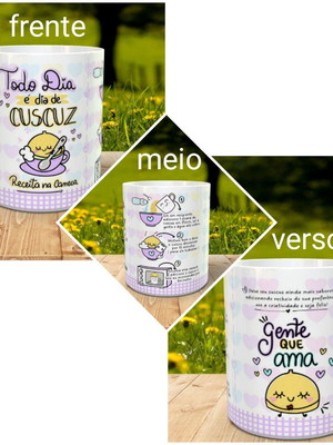 Caneca cuscuz receita na caneca
