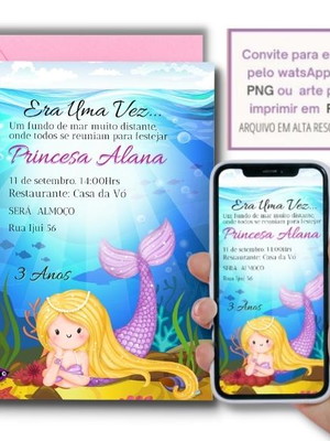 Convite digital aniversário infantilntil