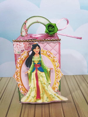 10 caixas de alça mulan com 1 aplique
