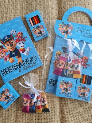 Kit colorir patrulha canina