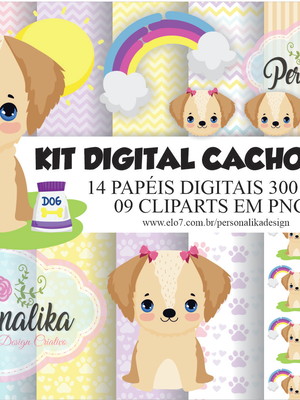 Kit digital cachorrinho