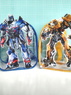 Mochila 3d bumblebee optimus prime transformers