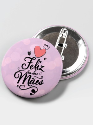 Botons com personalização | dia das mães