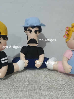 Turma do chaves em feltro