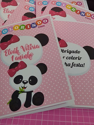 Revistinha ursinha panda