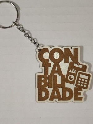 Chaveiro profissões contabilidade