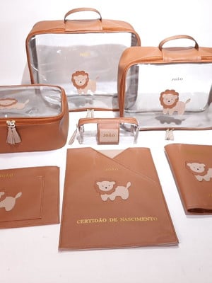Kit organizadores do bebê 7 peças