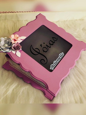 Porta jóias mdf