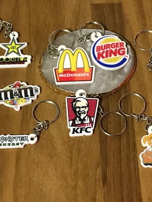 Chaveiros personalizados com sua logo
