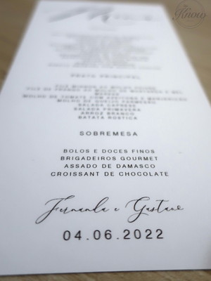 Menu simples