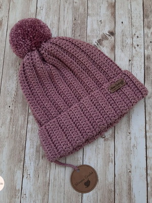 Gorro de crochê - adulto