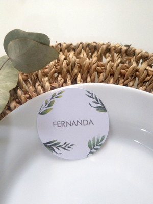 Card com nome do convidado