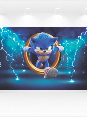 Painel retangular sonic 1,5 m x 1m