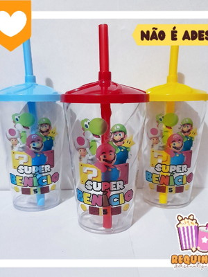 Copo twister 500ml super mario
