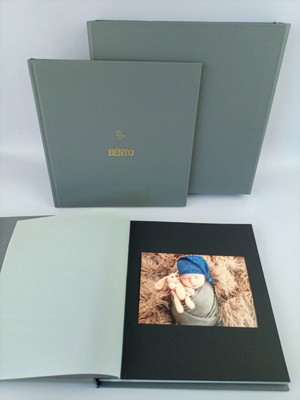 Álbum de fotos e livro do bebê hot stamping