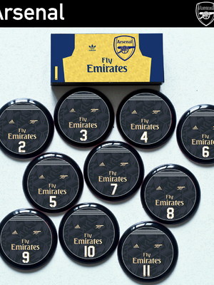 Arsenal - inglaterra futebol de botão