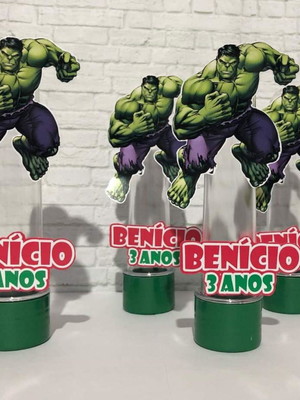 Tubete personalizado hulk