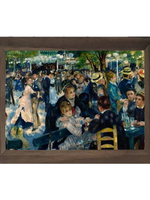 Quadro moldurado renoir pierre decoração para parede