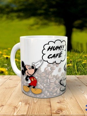 Caneca com café sem café